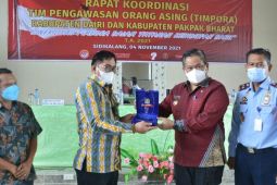 Buka Rakor Timpora, Bupati Dairi harapkan sinergitas yang kuat antaraDairi dengan pakpak Bharat