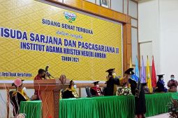 IAKN Ambon wisuda 79 lulusan periode Desember 2021, bertambah pencari kerja