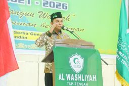 Bupati Tapteng hadiri pelantikan PD Al-Washliyah Tapteng periode 2021-2026