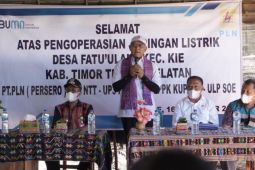 PLN NTT alirkan listrik untuk 525 KK di pelosok Timor Tengah Selatan