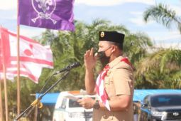 Tutup kegiatan Raimuna, Kajari Palas berpesan kepada peserta amalkan nilai Darma Pramuka