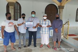 PT Timah bantu pembangunan pagar Masjid Darussalam Belitung