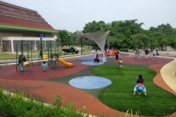 Alun-alun Kota Depok kembali dibuka untuk umum