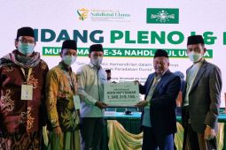 Warga NU Jatim setor koin muktamar hingga Rp2,9 miliar