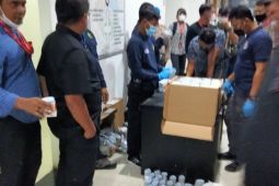 Personil Ditresnarkoba Polda Jambi jalani tes urine mendadak