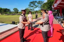 Tukang kebun dilantik jadi brigadir polisi