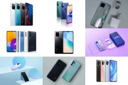 Kompilasi ponsel mid-range di 2021