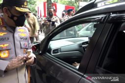 Kapolri terjun langsung periksa prokes di lokasi wisata Bogor