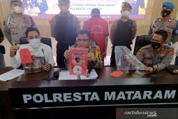 Polisi tangkap pencuri uang swalayan jalankan aksi ala ninja