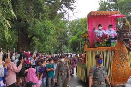 Puncak Harjad ke-62 HST, Bupati dan Wabup naik 'Naga'