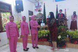 Bhayangkari Tanjabtim toleransi beragama disaat perayaan natal