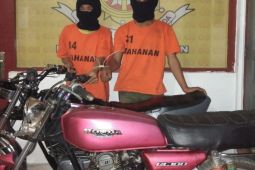 Beraksi saat Natal, dua maling motor di Simalungun diamankan polisi