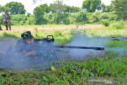Latihan Perorangan Kesenjataan Brigif 2 Marinir