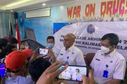 BNNP Kalsel sita 24 kg sabu-sabu selama tahun 2021