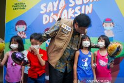 Menko Airlangga: Vaksinasi anak bagus untuk mulai sekolah tatap muka