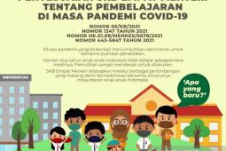 Ada penyesuaian SKB 4 Menteri soal belajar saat pandemi