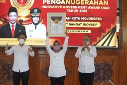 Mojokerto raih peringkat  tujuh kota terinovatif dari Kemendagri