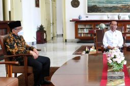 Presiden Joko Widodo terima Ketum PBNU Gus Yahya di Bogor