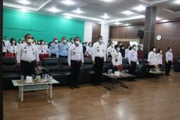 Kakanwil Kemenkumham Sumut ikuti refleksi akhir tahun Kementerian Hukum dan HAM