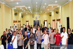 Kapolres Madina temu ramah dengan insan Pers