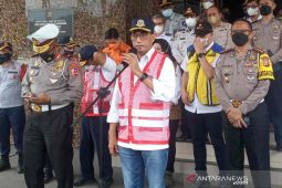 Menhub minta petugas "memanage" lalu lintas di titik kemacetan