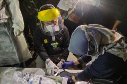 Polresta Banjarmasin gelar tes COVID-19 pada malam tahun baru
