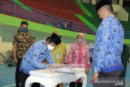 Wagub Abdul Fatah Lantik Pejabat Administrasi ke Jabatan Fungsional