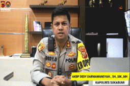 Kapolres Sukabumi sampaikan ucapan HUT ke-84 Antara