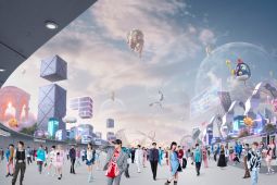 Penampilan spesial penyanyi idola  K-pop SM di konser SMTOWN 2022
