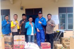 KNPI Palas bantu korban banjir bandang di Kecamatan Batang Lubu Sutam