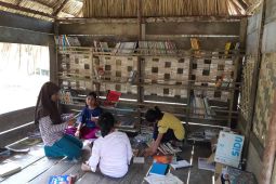 Desa Jambi Tulo kini miliki Taman Baco Atap Rumbe