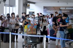Arus balik liburan dari Bali