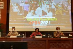 Menkeu: Realisasi sementara belanja  APBN 2021 capai Rp2.786,8 triliun