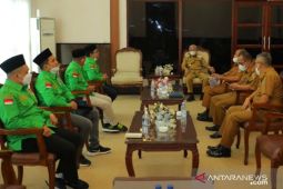 Bupati Asahan berharap Harlah PPP ke-49 Asahan lakukan vaksinasi COVID-19
