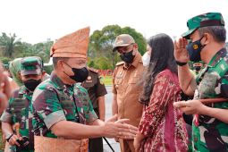 Bobby sambut kedatangan KASAD Jenderal TNI Dudung