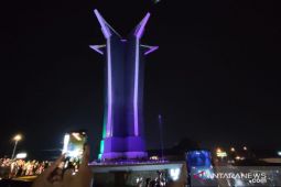 Air mancur di Tugu Pancakarsa Bogor mulai dioperasikan