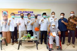 Paman Birin lepas dua pasien sukses operasi jantung di RSUD Ulin Banjarmasin