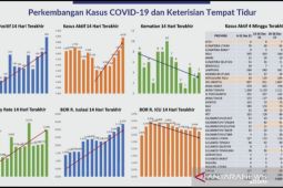 4 indikator kasus COVID-19 di Indonesia meningkat dalam dua pekan ini