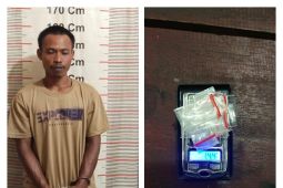 Polsek Padang Tualang Langkat tangkap Kasnok warga Desa Namo Sialang miliki sabu-sabu