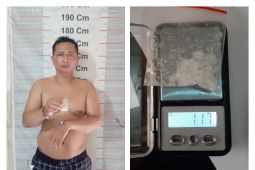 Polsek Stabat tangkap Andi warga Kwala Bingai miliki sabu-sabu