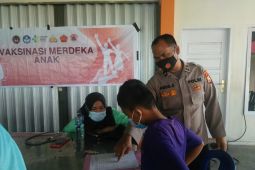 Polres Mukomuko gelar vaksinasi untuk anak 6-11 tahun