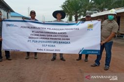 PLN Babel layani lima pelanggan prioritas di pekan pertama 2022