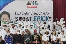 Erick Thohir dapat dukungan serentak dari relawan di 10 provinsi