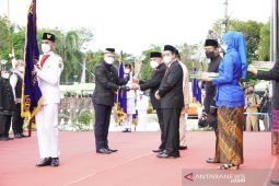 Paser Peraih Panji Keberhasilan Pembangunan Bidang PMD