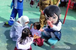 Cianjur menggelar vaksinasi anak usia dini secara serentak