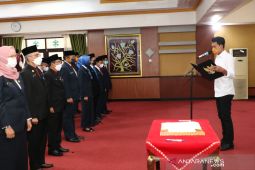 Bupati Banjar lantik 30 pejabat JPT Pratama
