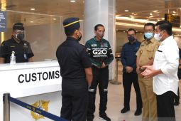 Presiden Jokowi lihat kesiapan Bandara Lombok jelang MotoGP 2022