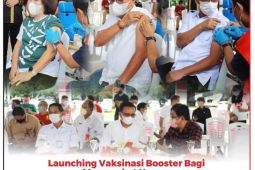 Wali Kota luncurkan vaksin booster untuk umum di Bitung