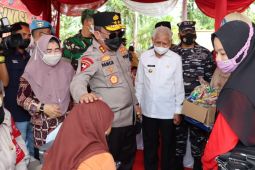 Polda Sumut dorong percepatan  vaksinasi anak 6-11 tahun di Asahan