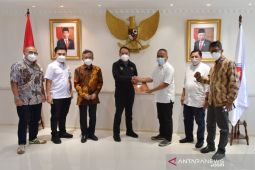 Menpora-PWI lakukan MoU DBON  di HPN 2022 di Kendari